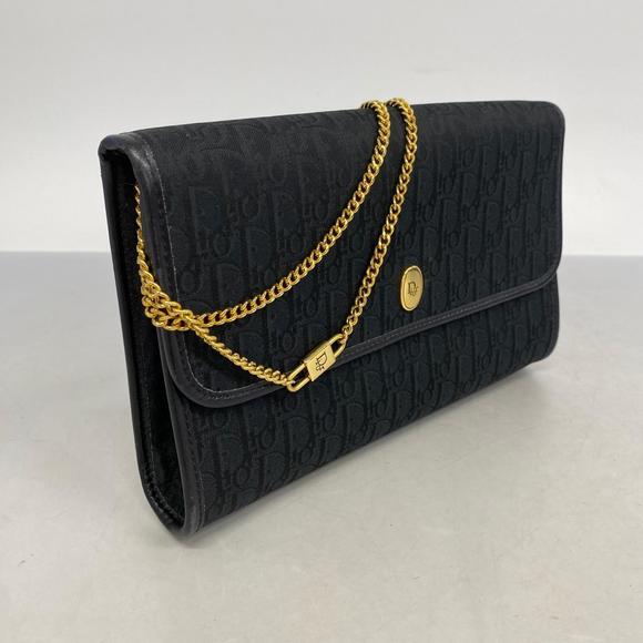 Dior Bag Black Trotter Shoulder  Christian - Picture 1 of 12